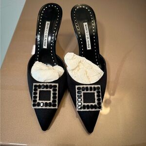 Manolo Blanik black heels